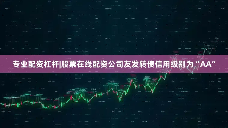 专业配资杠杆|股票在线配资公司友发转债信用级别为“AA”